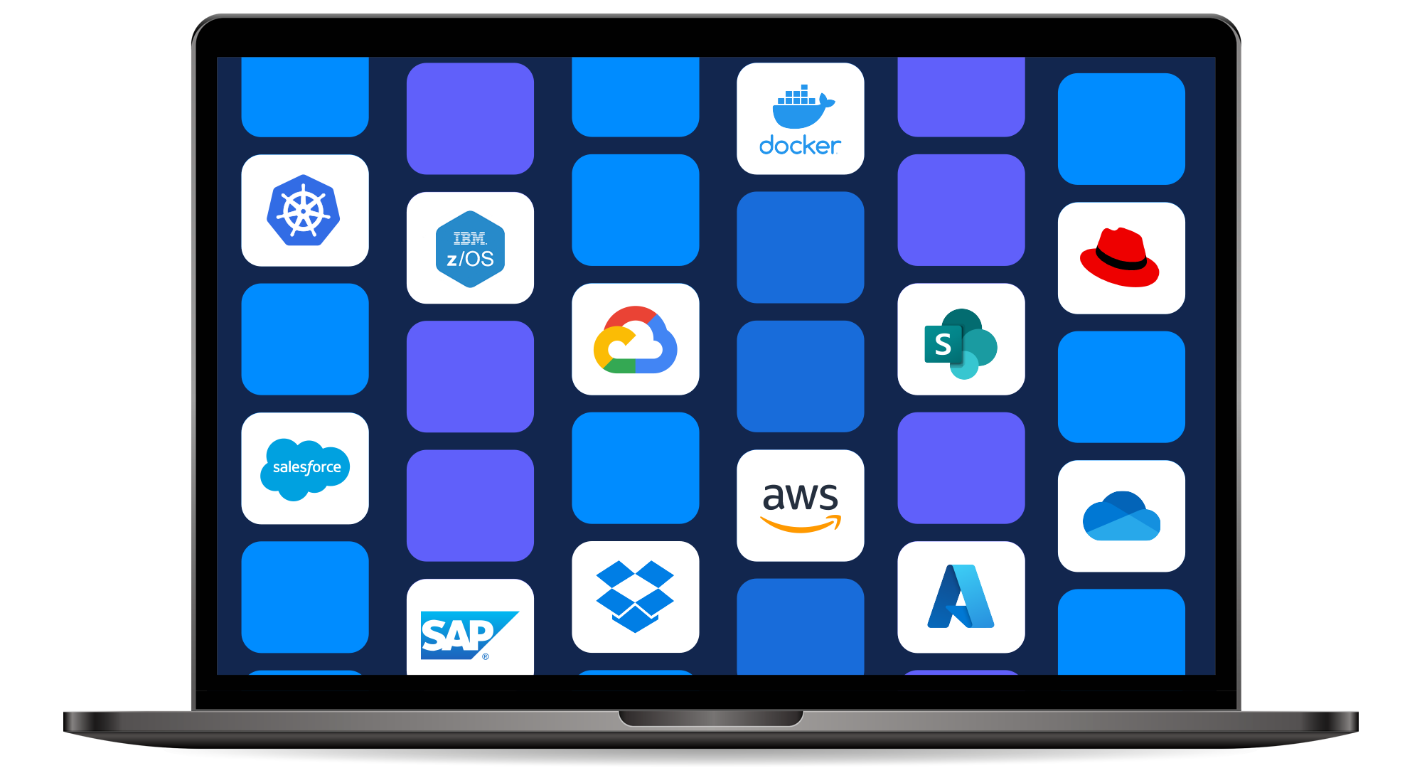 Cloud Automation Logos - Repeating Pattern - Animation-2